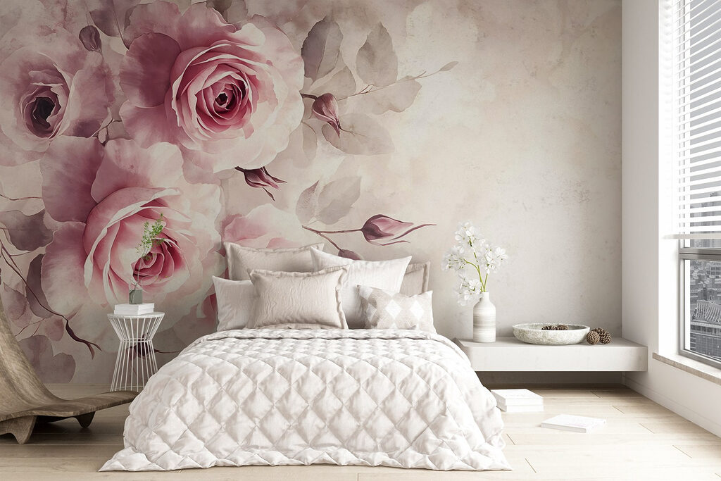 Rosas al borde izquierdo — interior 5