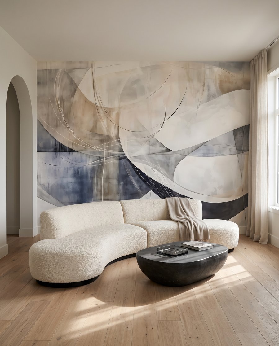 Arcos sobre planos translúcidos — interior 3