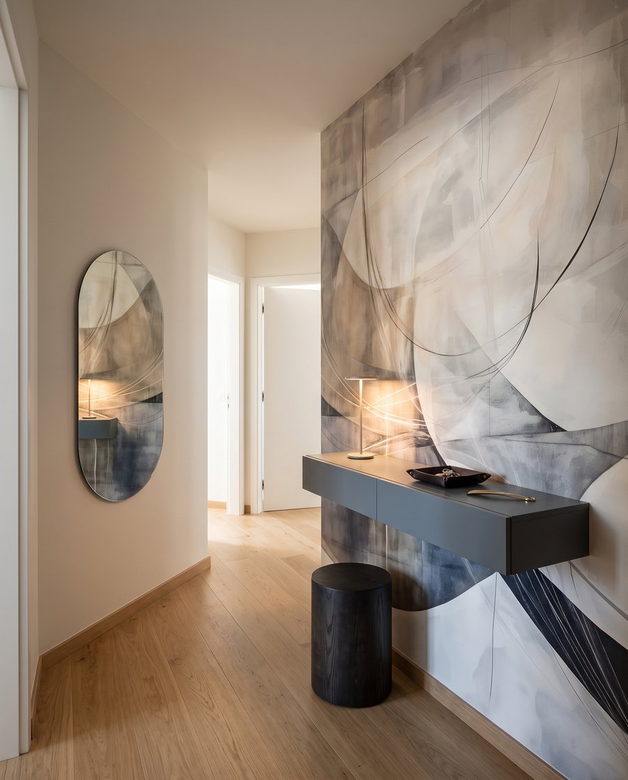 Arcos sobre planos translúcidos — interior 5