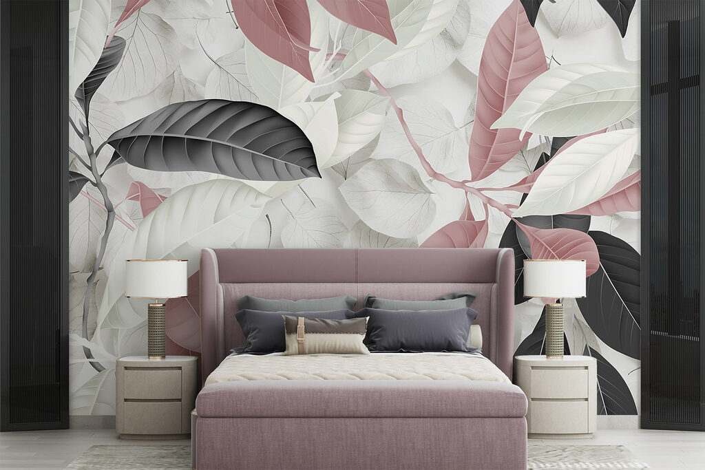 Hojas grandes superpuestas — interior 2