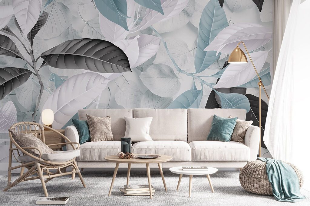 Hojas grandes superpuestas — interior 5