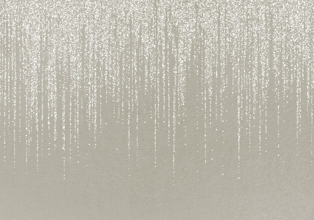 Lluvia de puntos claros — diseño completo