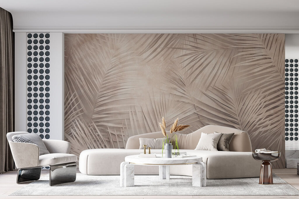 Hojas de palmera finas — interior 2