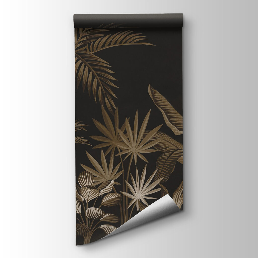 Jardín tropical con palmeras — vista del producto