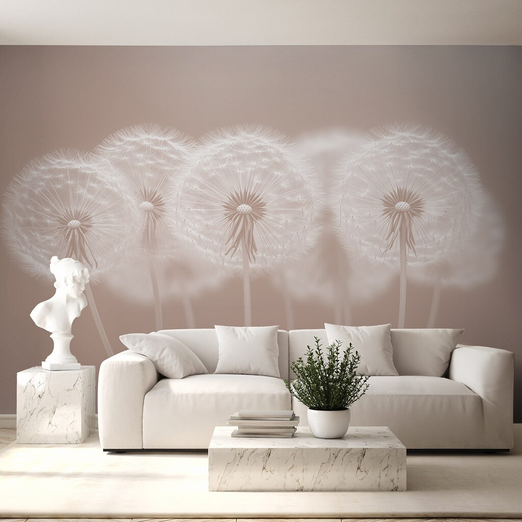 Vilanos en tallos naranjas — interior 4