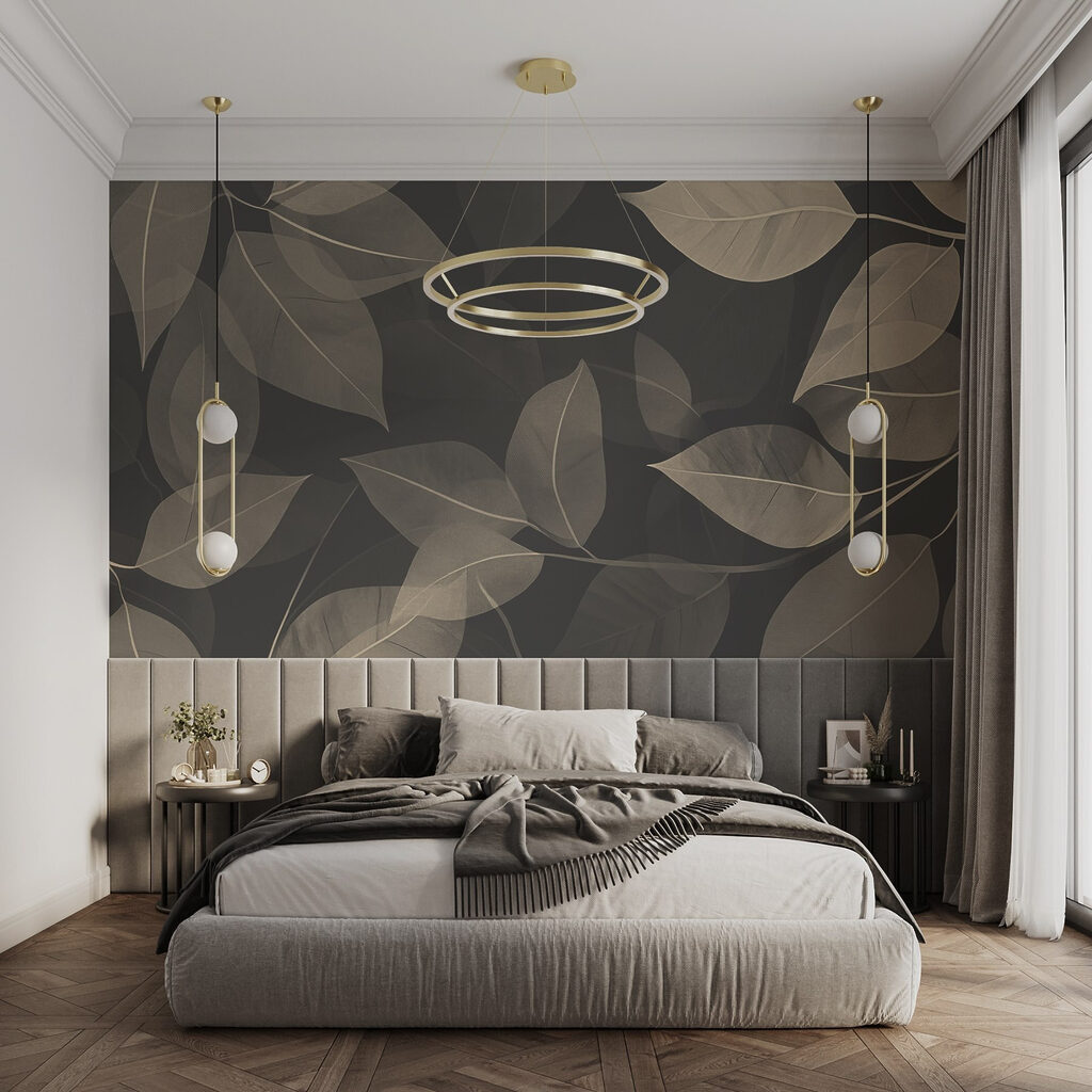 Hojas que se superponen — interior 1