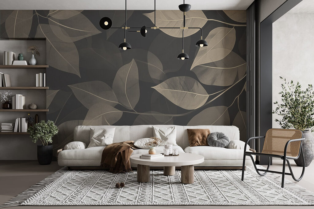 Hojas que se superponen — interior 6