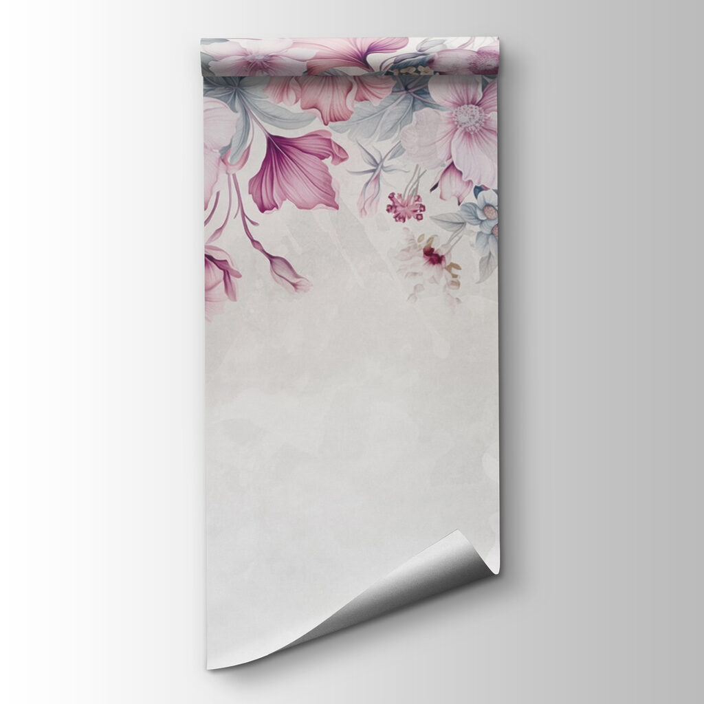 Bordes de flores rosas — vista del producto