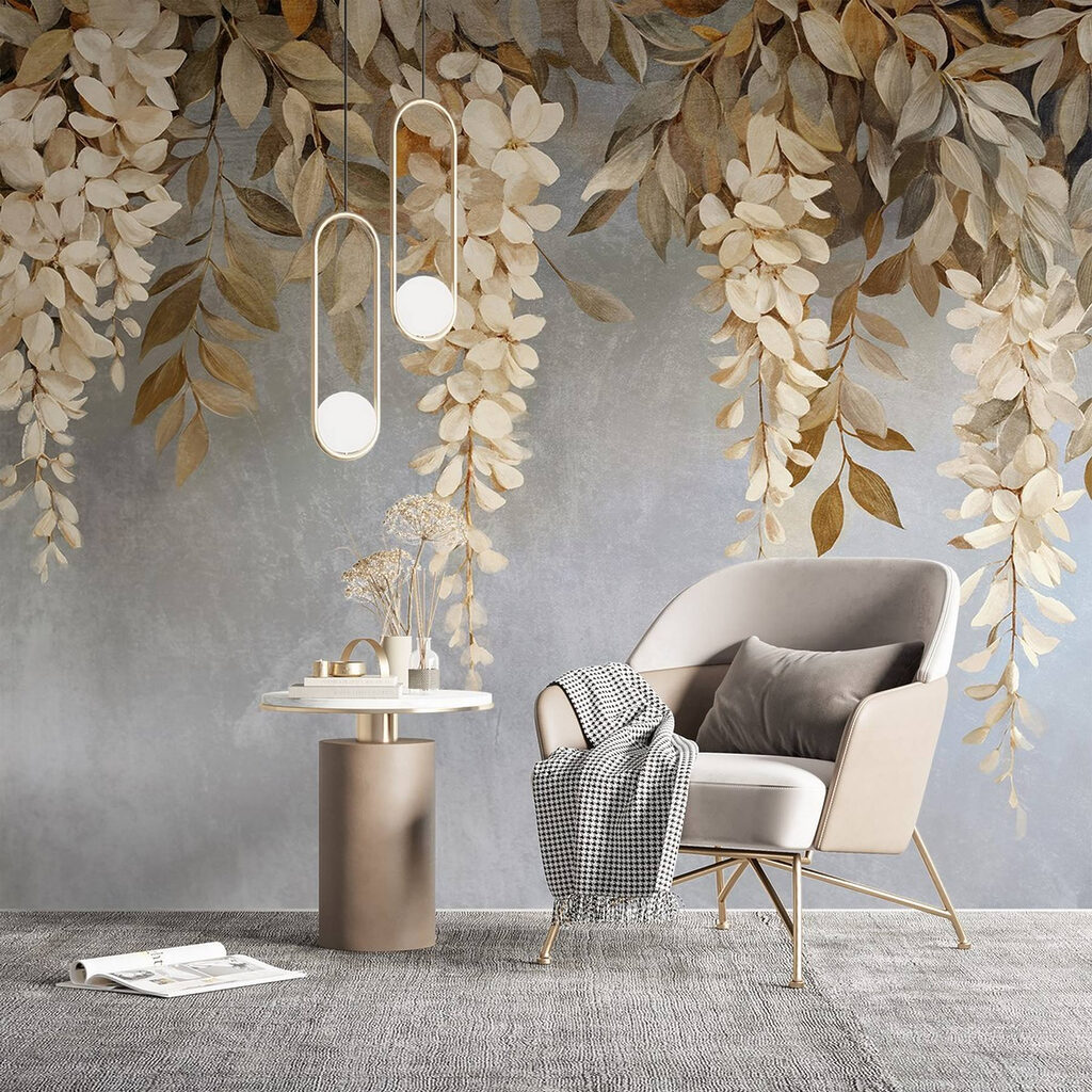Flores colgantes blancas — interior 5