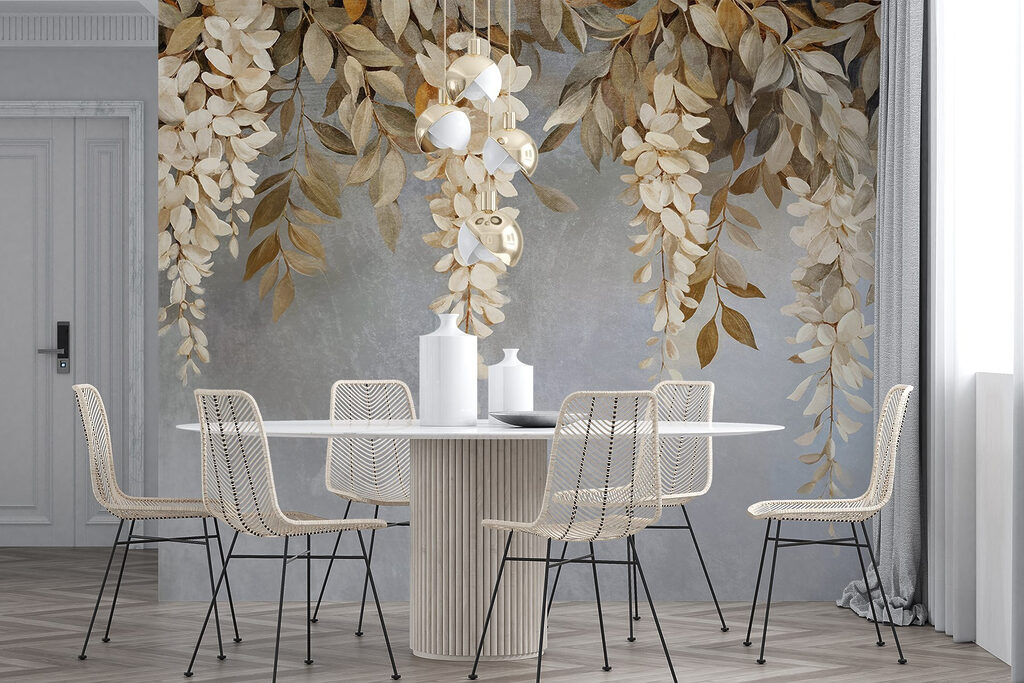 Flores colgantes blancas — interior 6