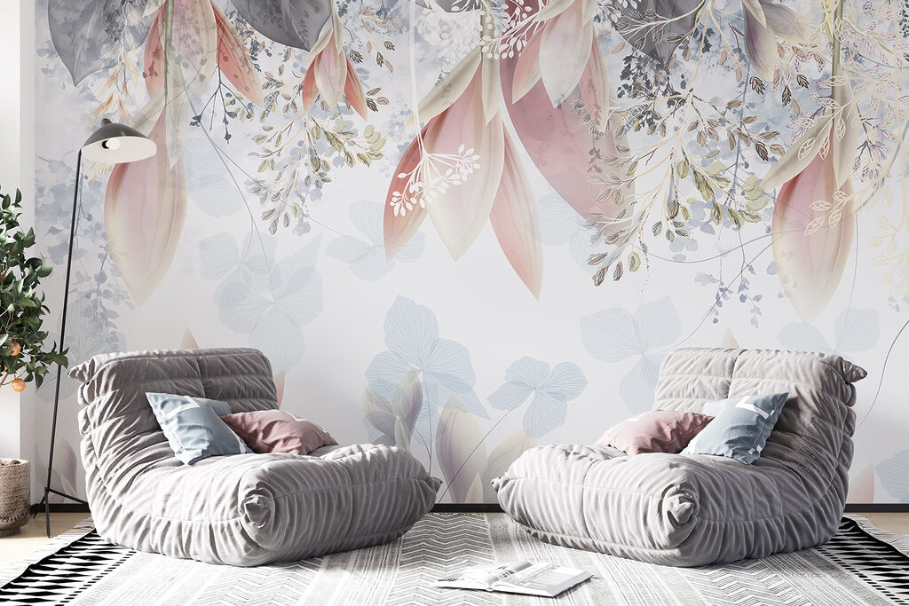 Luz entre flores rosas — interior 4