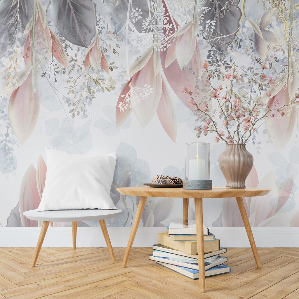 Luz entre flores rosas — interior 5