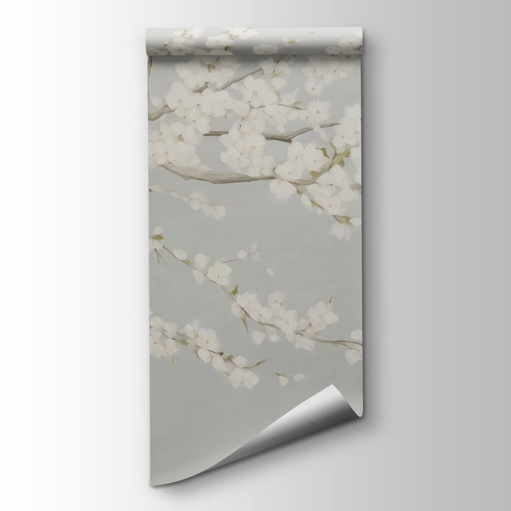 Rama con flores blancas — vista del producto