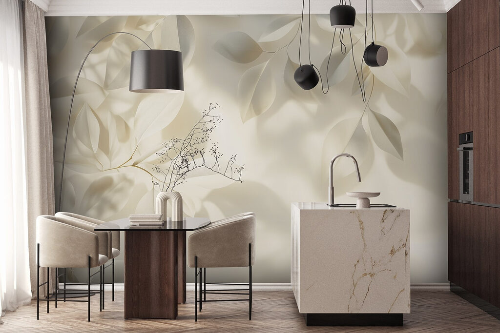 Hojas blancas con sombras — interior 6