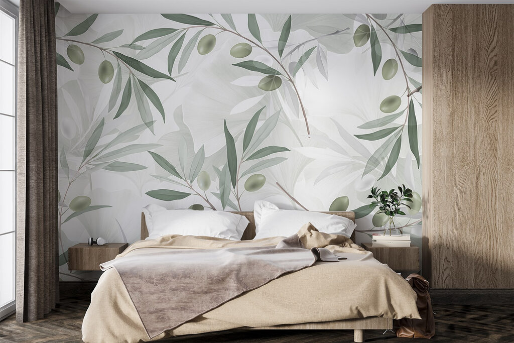 Ramas de olivo estampadas — interior 5