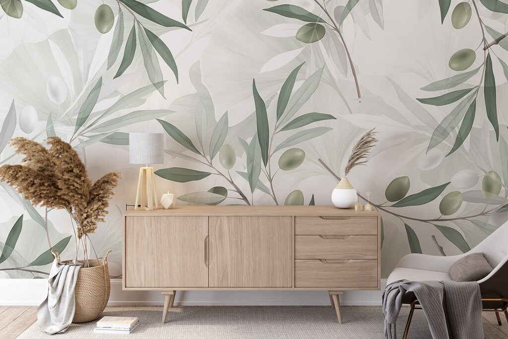 Ramas de olivo estampadas — interior 6