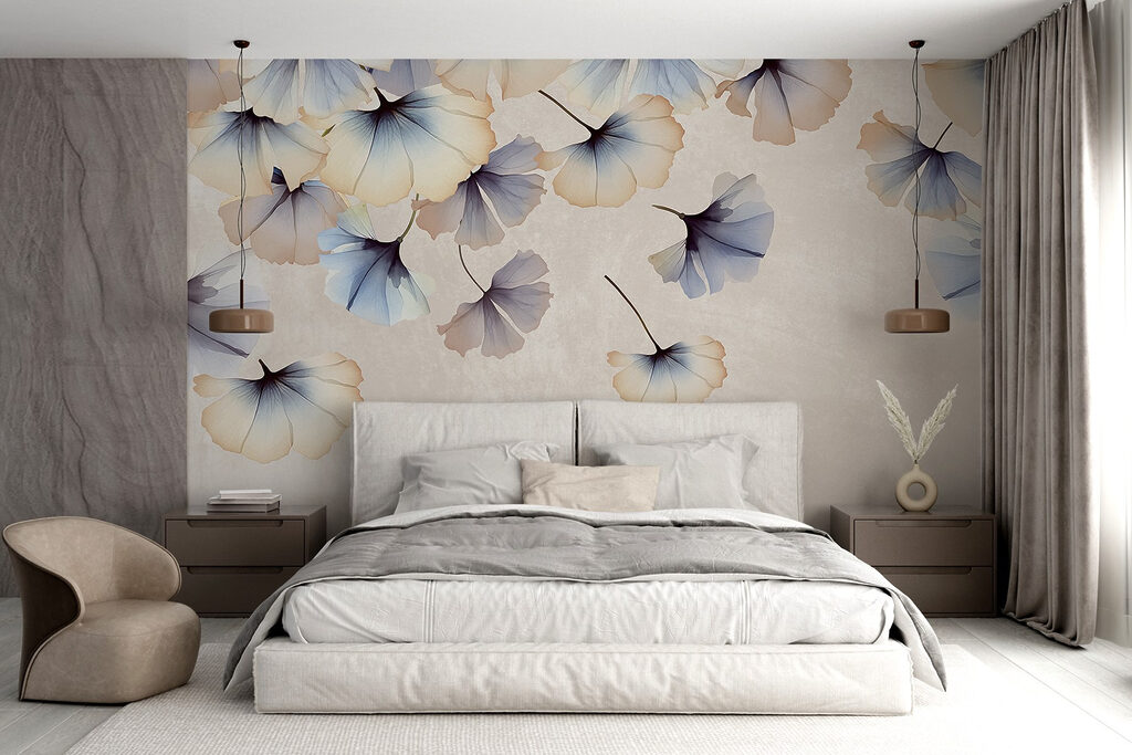 Hojas de ginkgo azules — interior 4