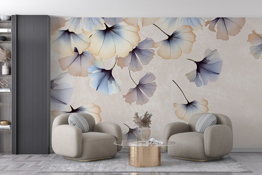 Hojas de ginkgo azules — interior 5