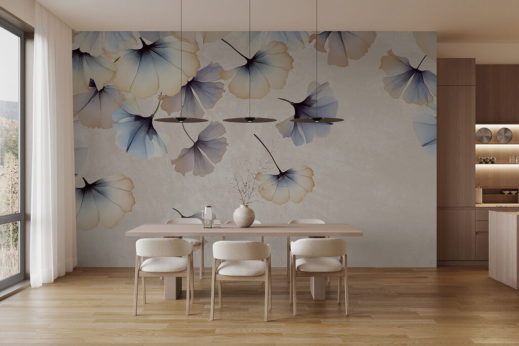 Hojas de ginkgo azules — interior 6