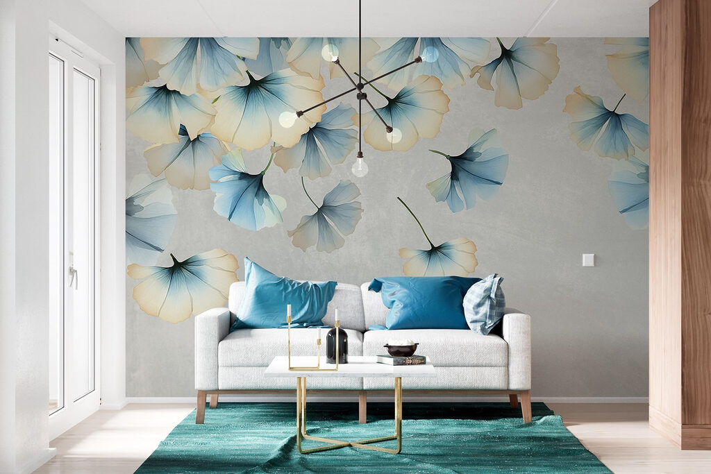 Hojas de ginkgo azules — interior 4