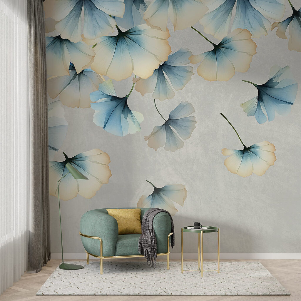 Hojas de ginkgo azules — interior 5