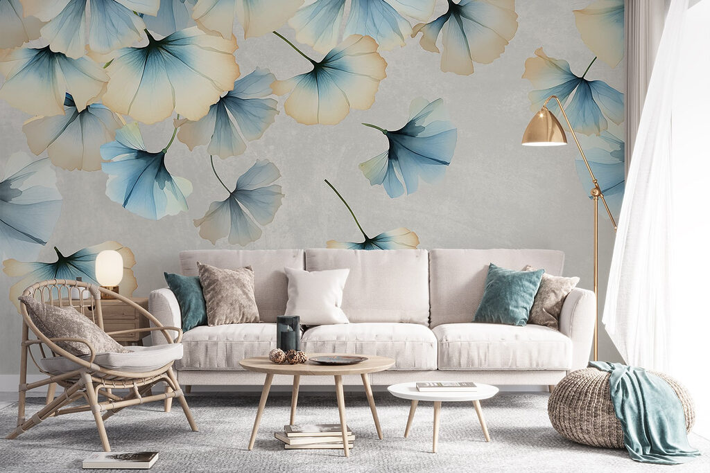Hojas de ginkgo azules — interior 6