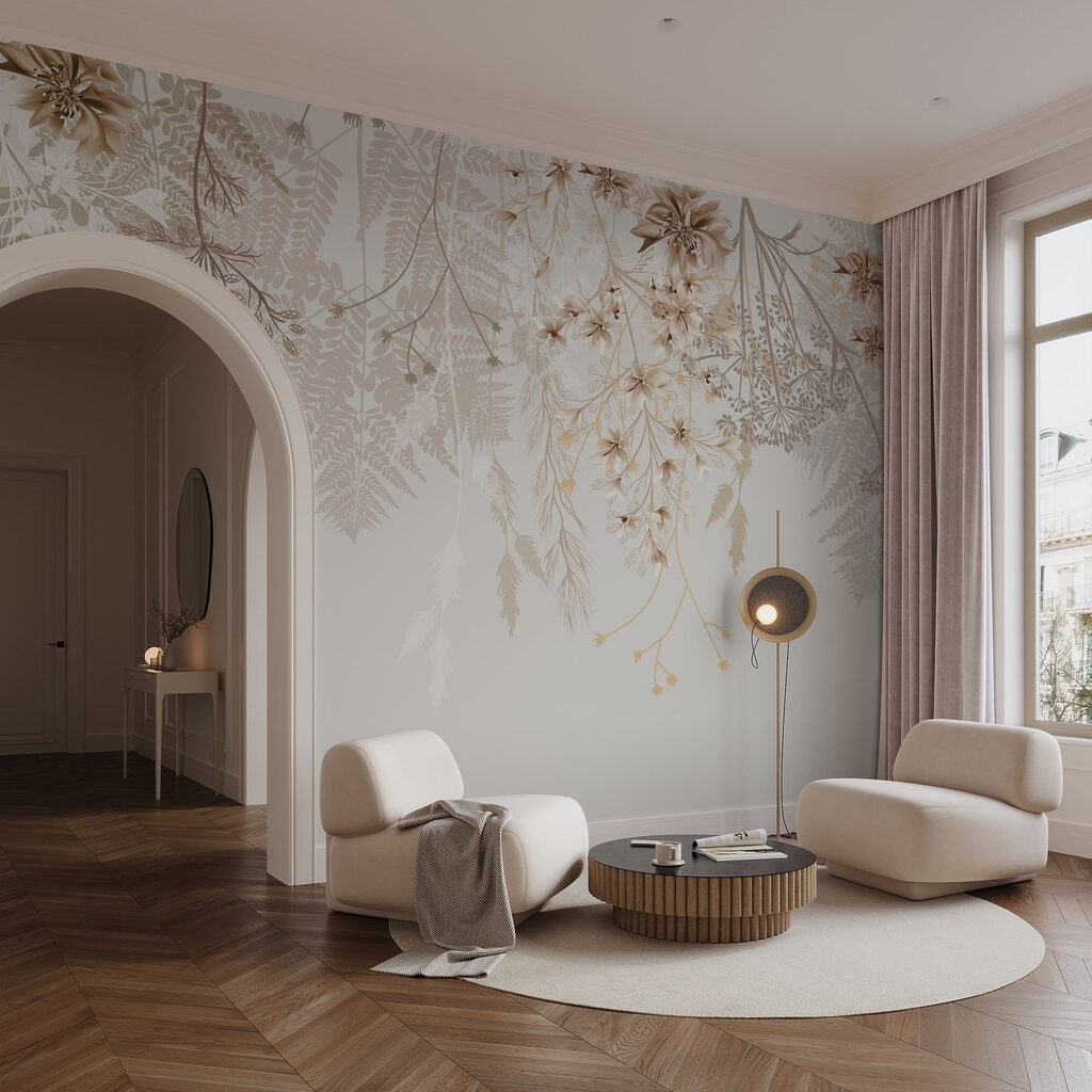 Guirnalda de flores finas — interior 5