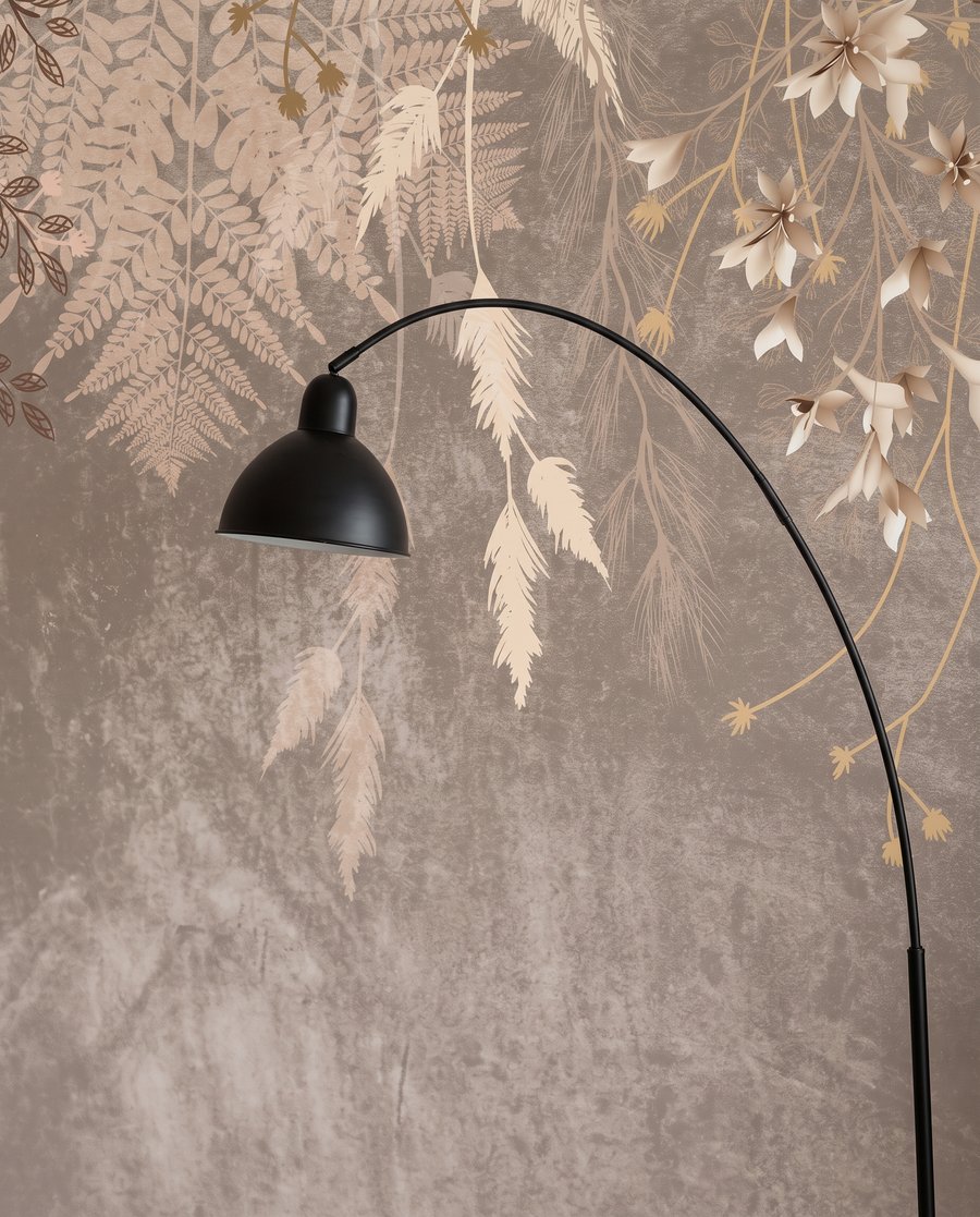 Ramas con flores colgantes — detalle