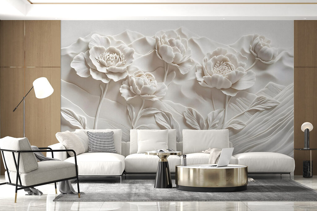 Jardín blanco en capas — interior 5