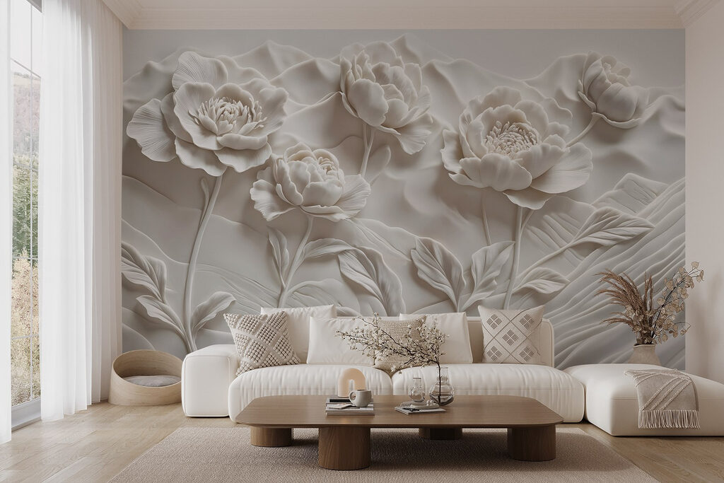 Jardín blanco en capas — interior 6