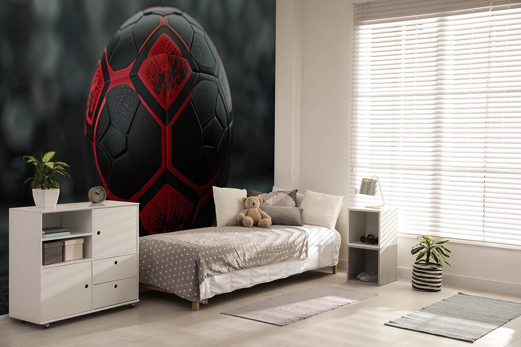Balón rojo callejero — interior 2