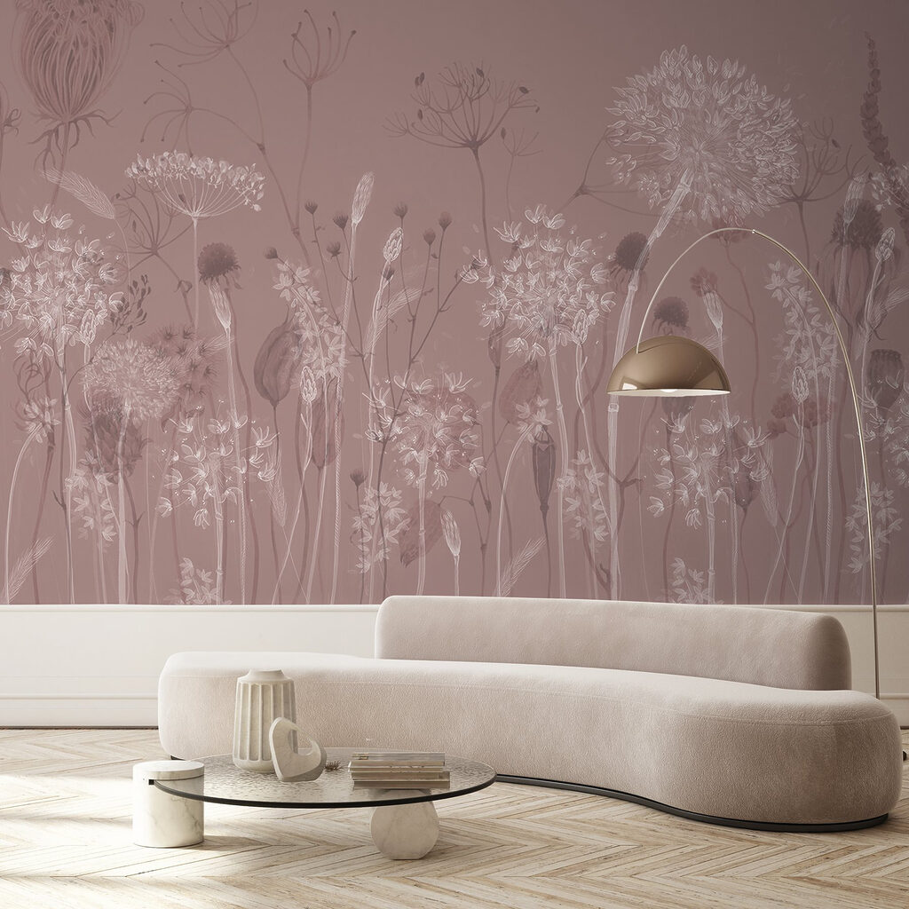 Prado de flores redondas — interior 3