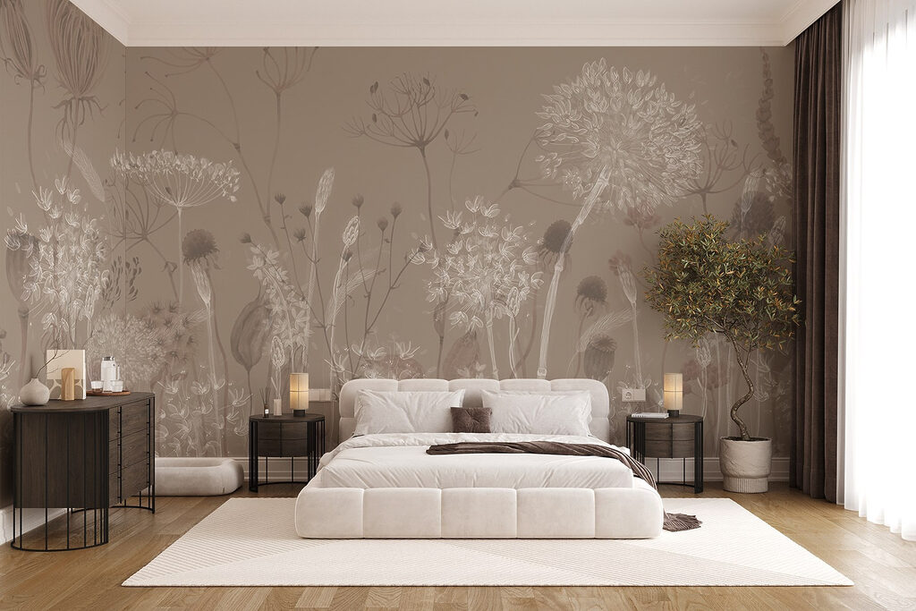 Prado de flores redondas — interior 1