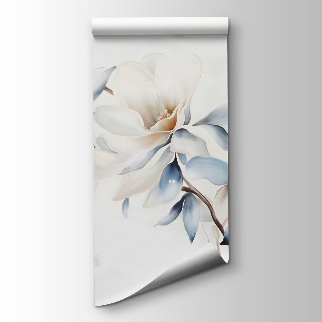 Flores blancas en tallo — vista del producto