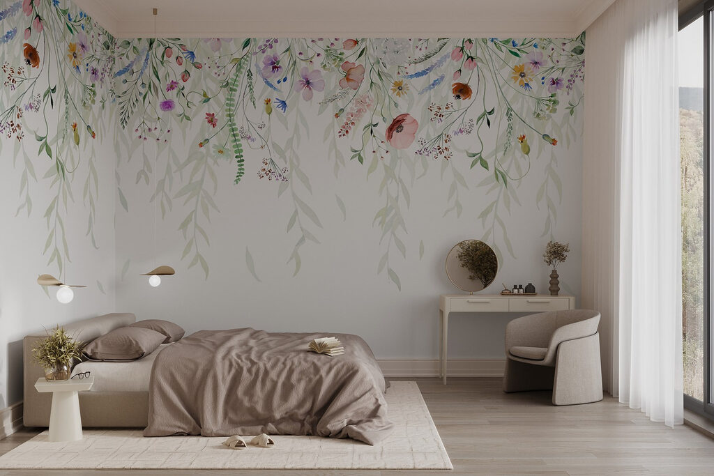 Ramas de flores coloridas — interior 2