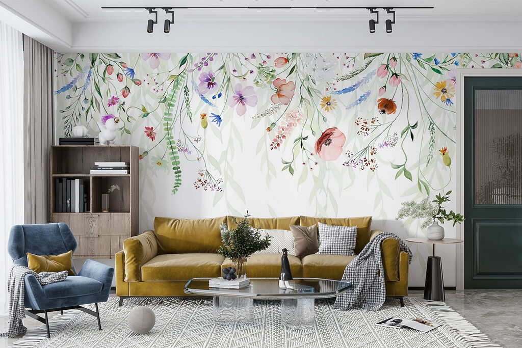 Ramas de flores coloridas — interior 6