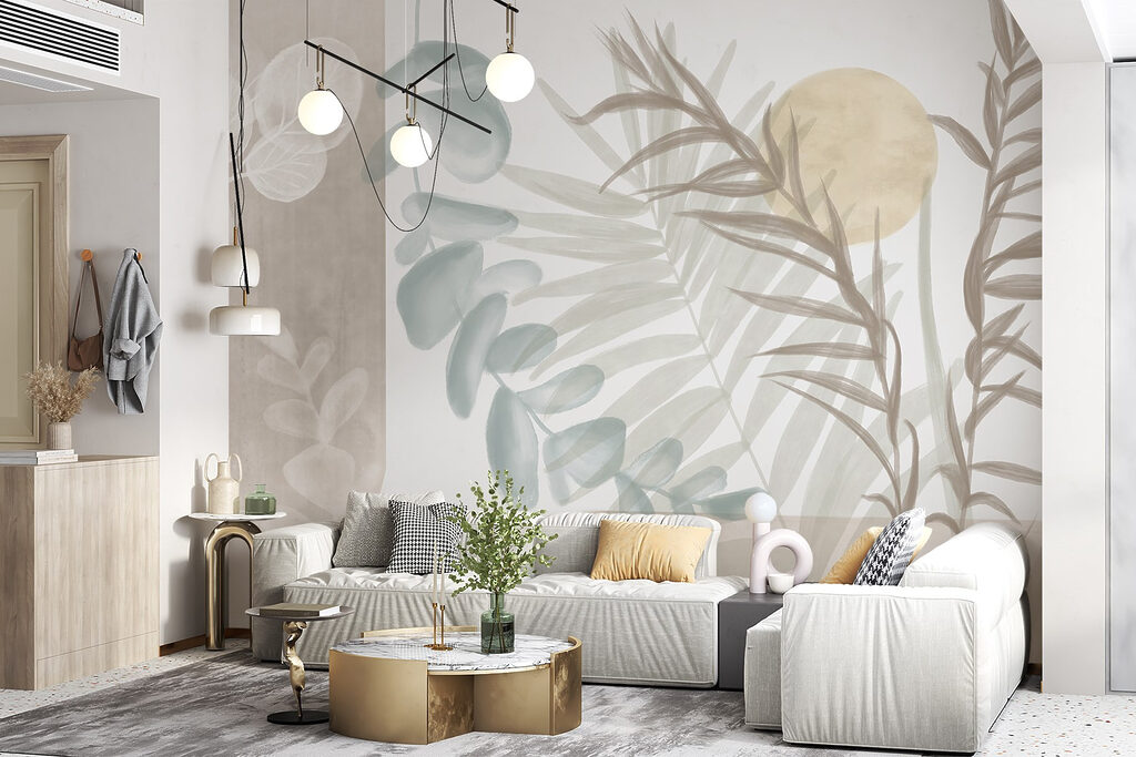 Hojas finas en manchas — interior 2