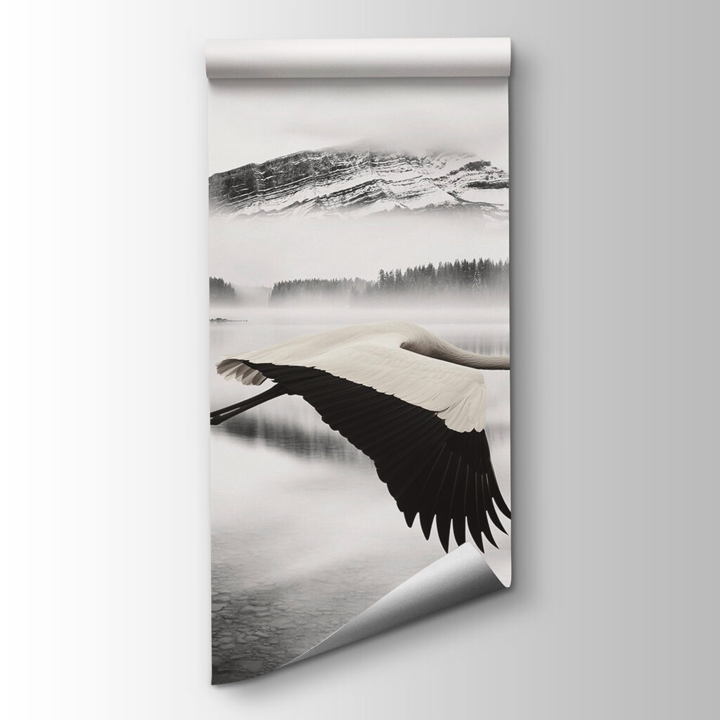 Aves sobre el lago — vista del producto