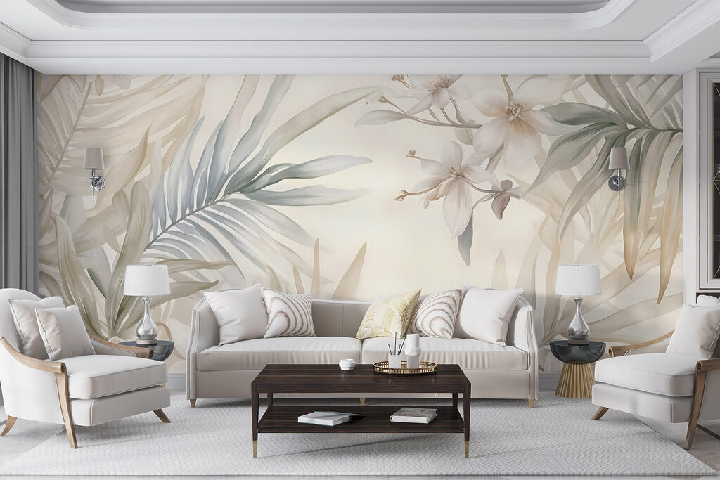 Flores tropicales delicadas — interior 5