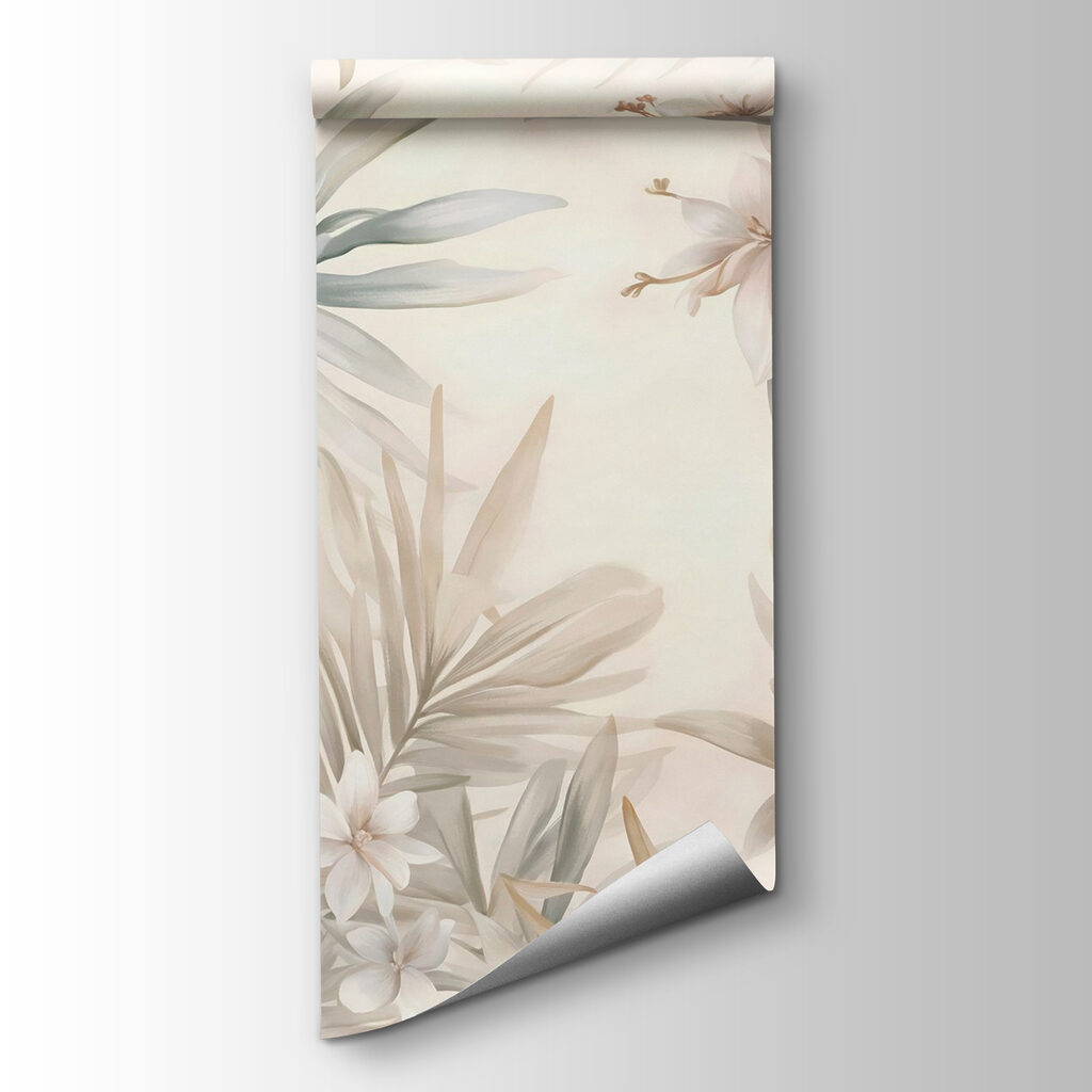 Flores tropicales delicadas — vista del producto