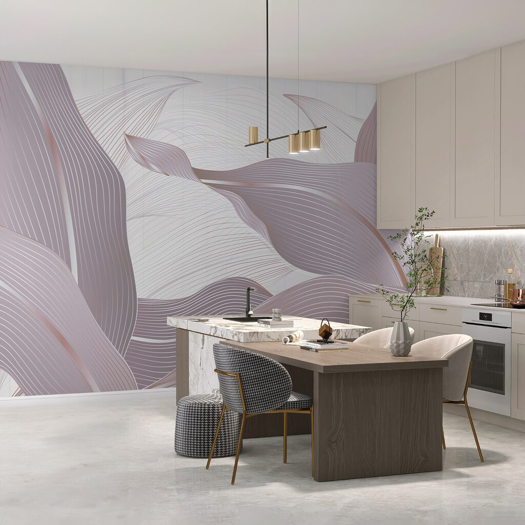 Hojas en curvas — interior 2