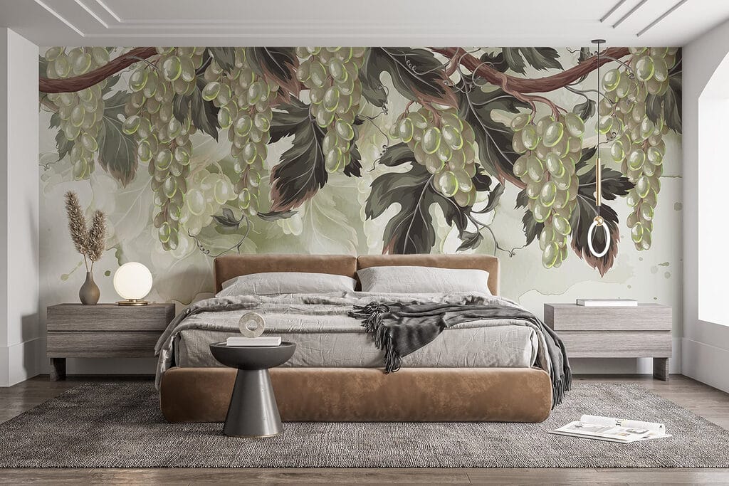 Uvas verdes colgantes — interior 2