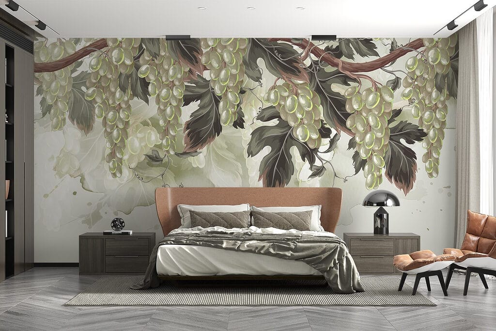 Uvas verdes colgantes — interior 3