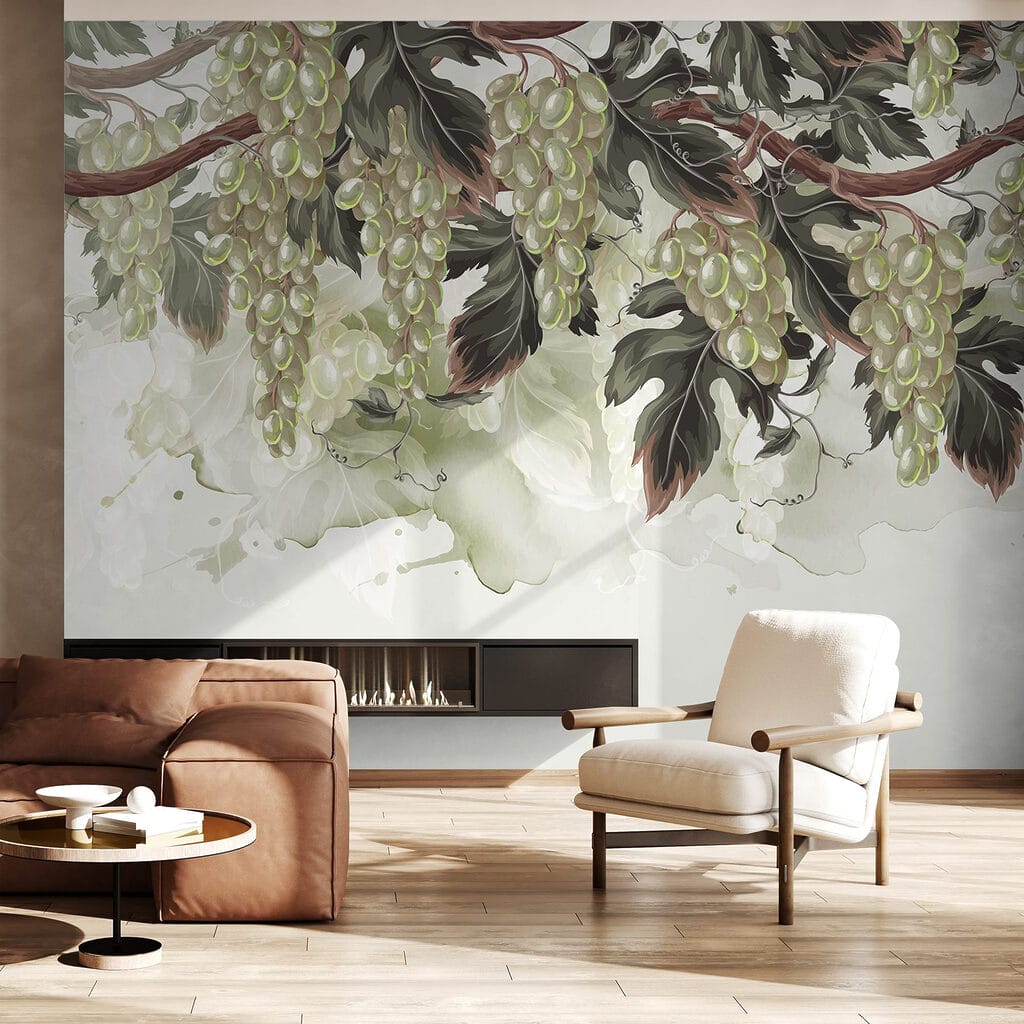 Uvas verdes colgantes — interior 4