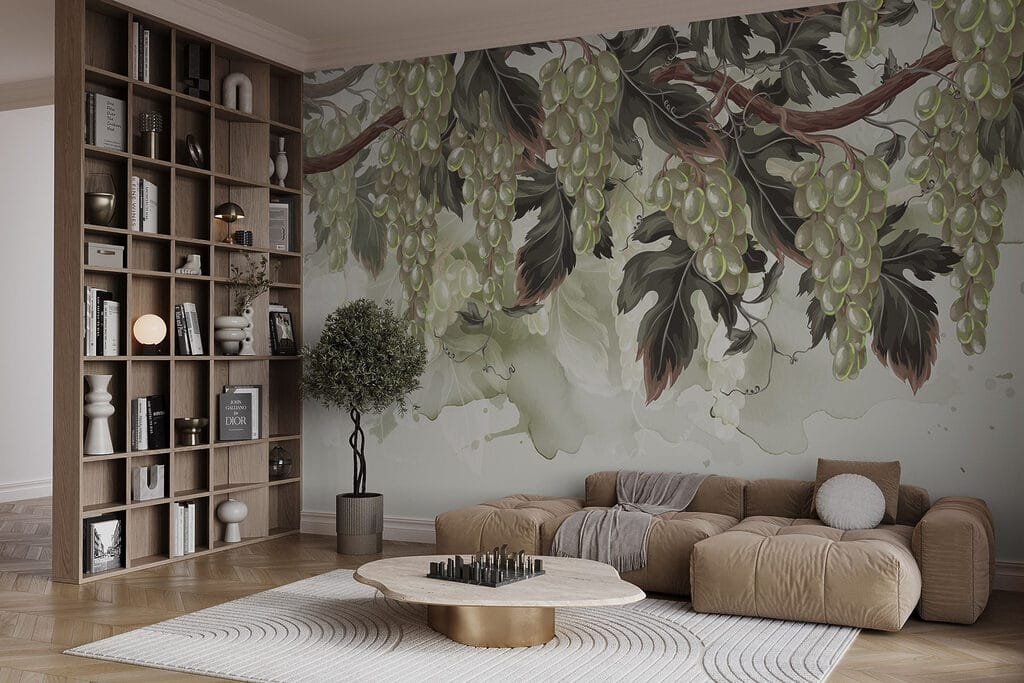 Uvas verdes colgantes — interior 6