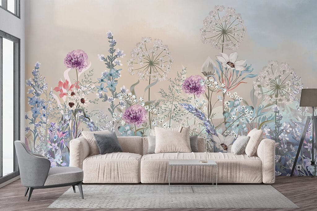 Pradera en tonos pastel — interior 3