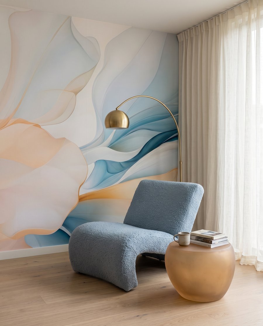 Flor de pétalos amplios — interior 3