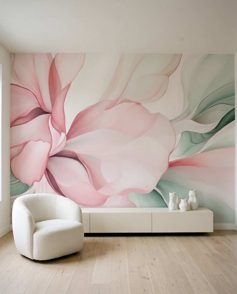 Flor de pétalos amplios — interior 3