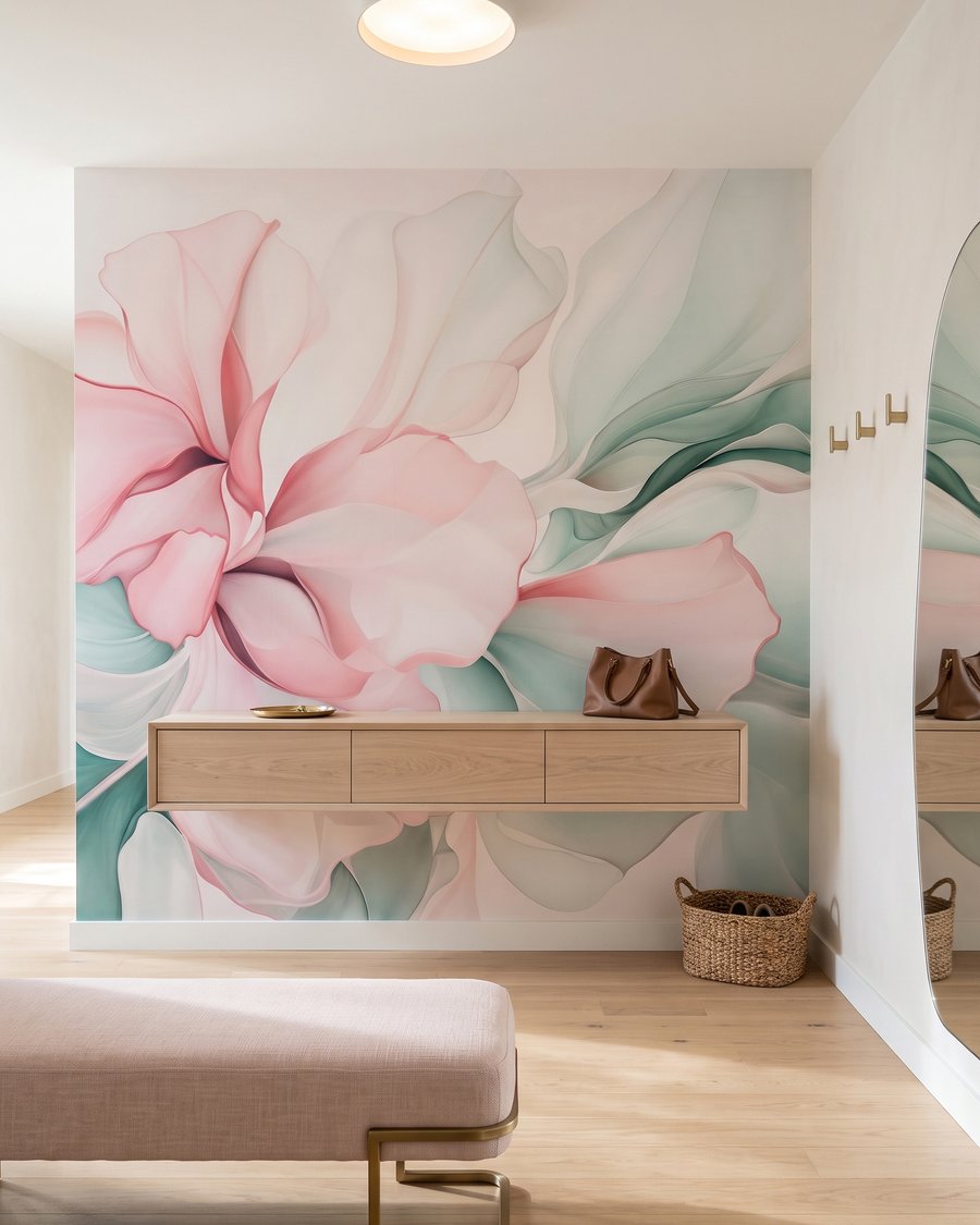 Flor de pétalos amplios — interior 1