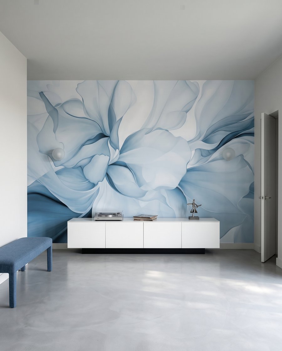 Flor de pétalos amplios — interior 4